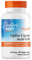 Doctor's Best Alpha-Lipoic Acid, Альфа-Липоевая кислота, 60 капсул