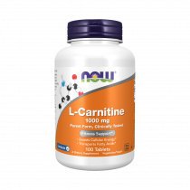 NOW L-Carnitine, L-Карнитин, 100 таблеток