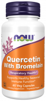 NOW Quercetin With Bromelain, Кверцетин с Бромелайном