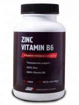 Protein Company Zinc Vitamin B-6, 120 капс
