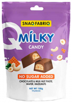 Snaq Fabriq Молочный шоколад с начинкой, 130 грамм