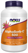 NOW AlphaSorb-C 500, Супер Витамин-С 500, 180 капсул